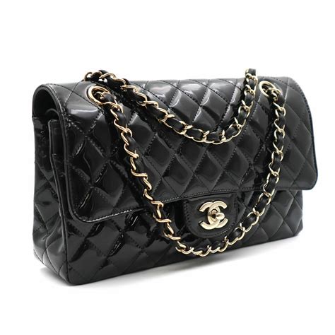 vintage chanel classic black bag|Chanel black bags classic quilted.